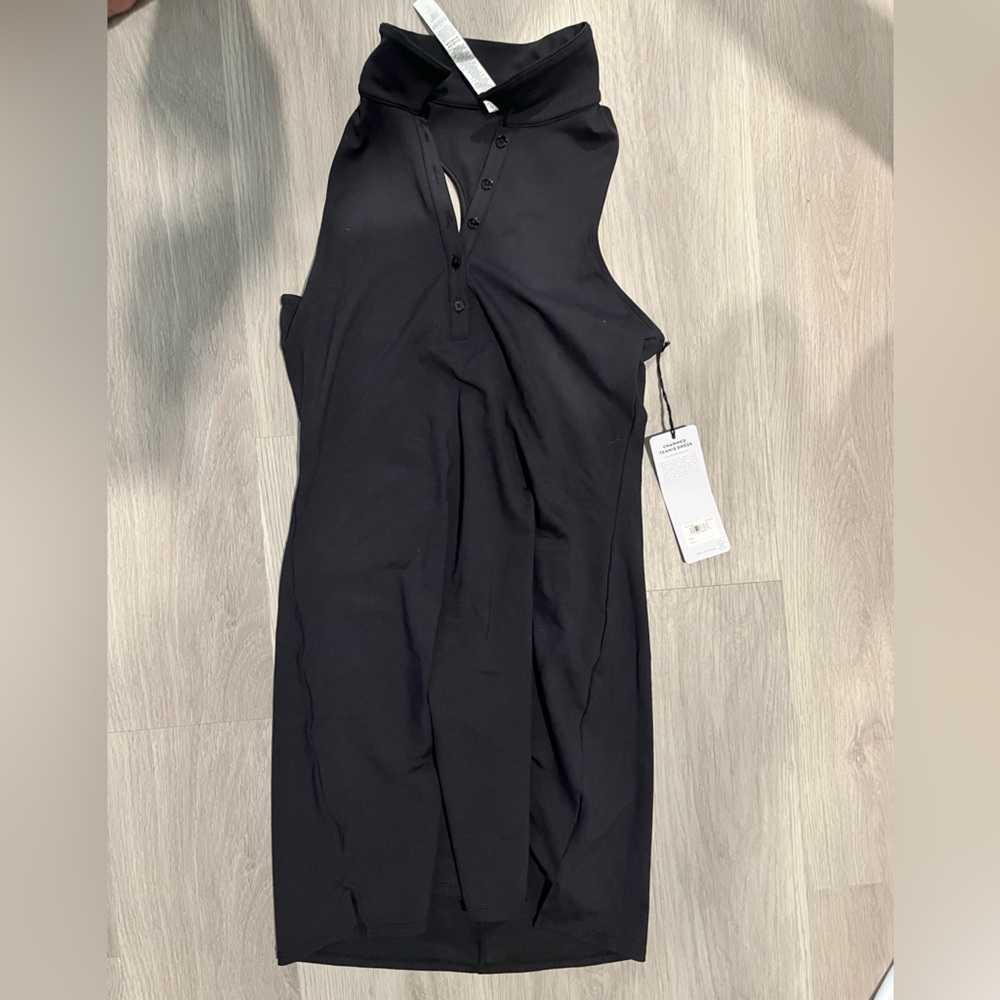 ALO Yoga Black Tennis Dress
